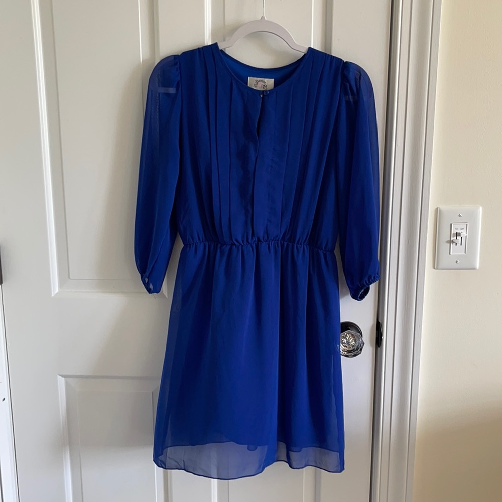 Cute blue dress